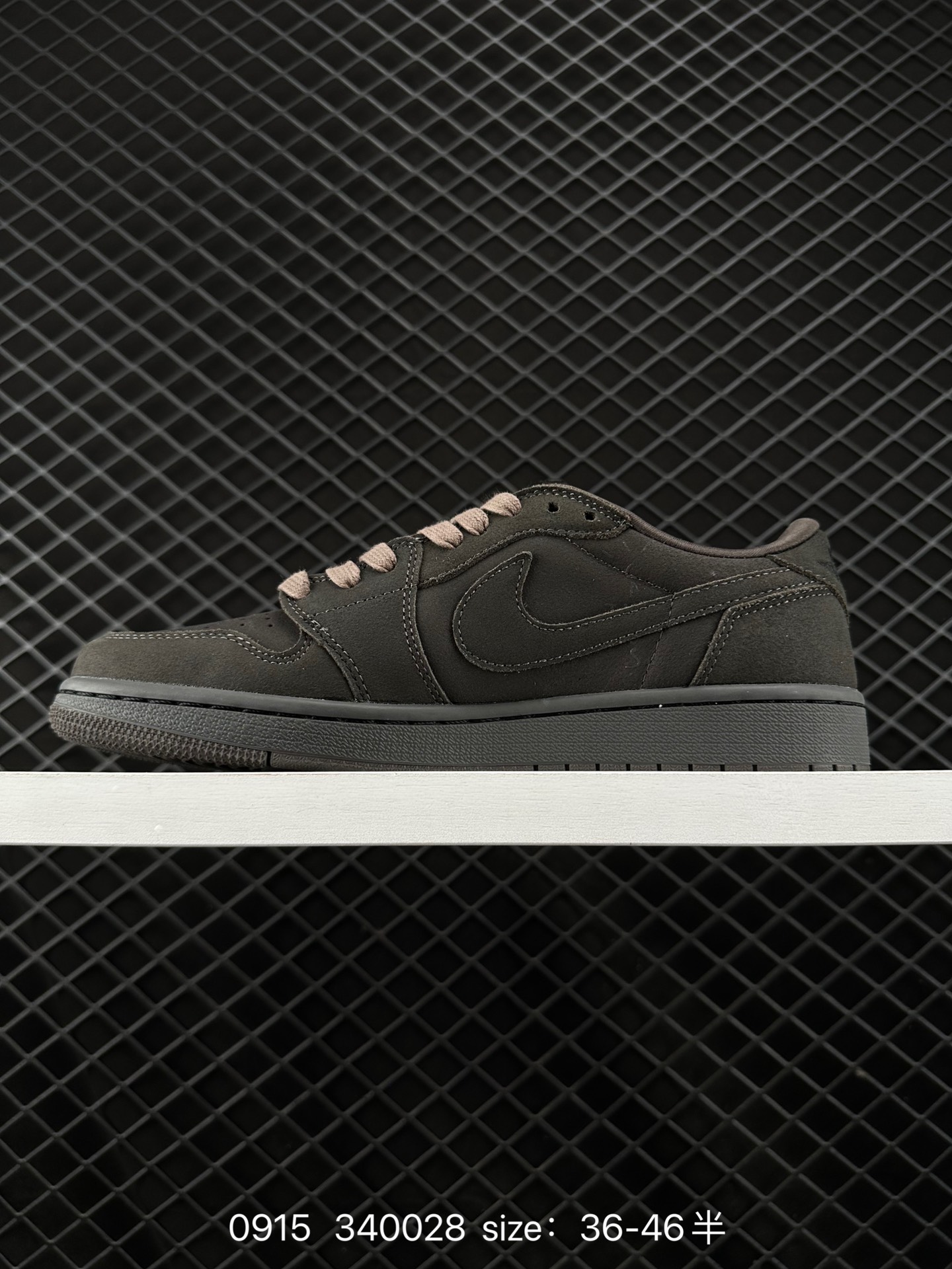 fragment design x Travis Scott x Nike Air Jordan 1 Low OG SP”Black/Green Toe“